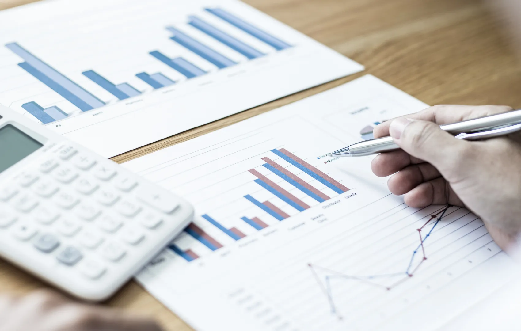 mental health group practice revenue numbers printed out